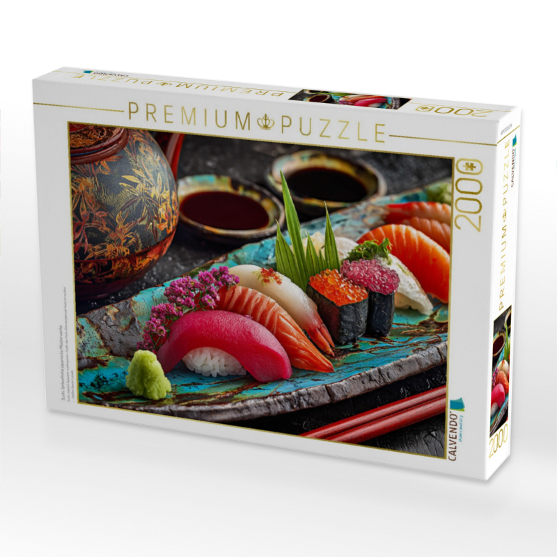 Sushi, farbenfrohe japanische Meisterwerke