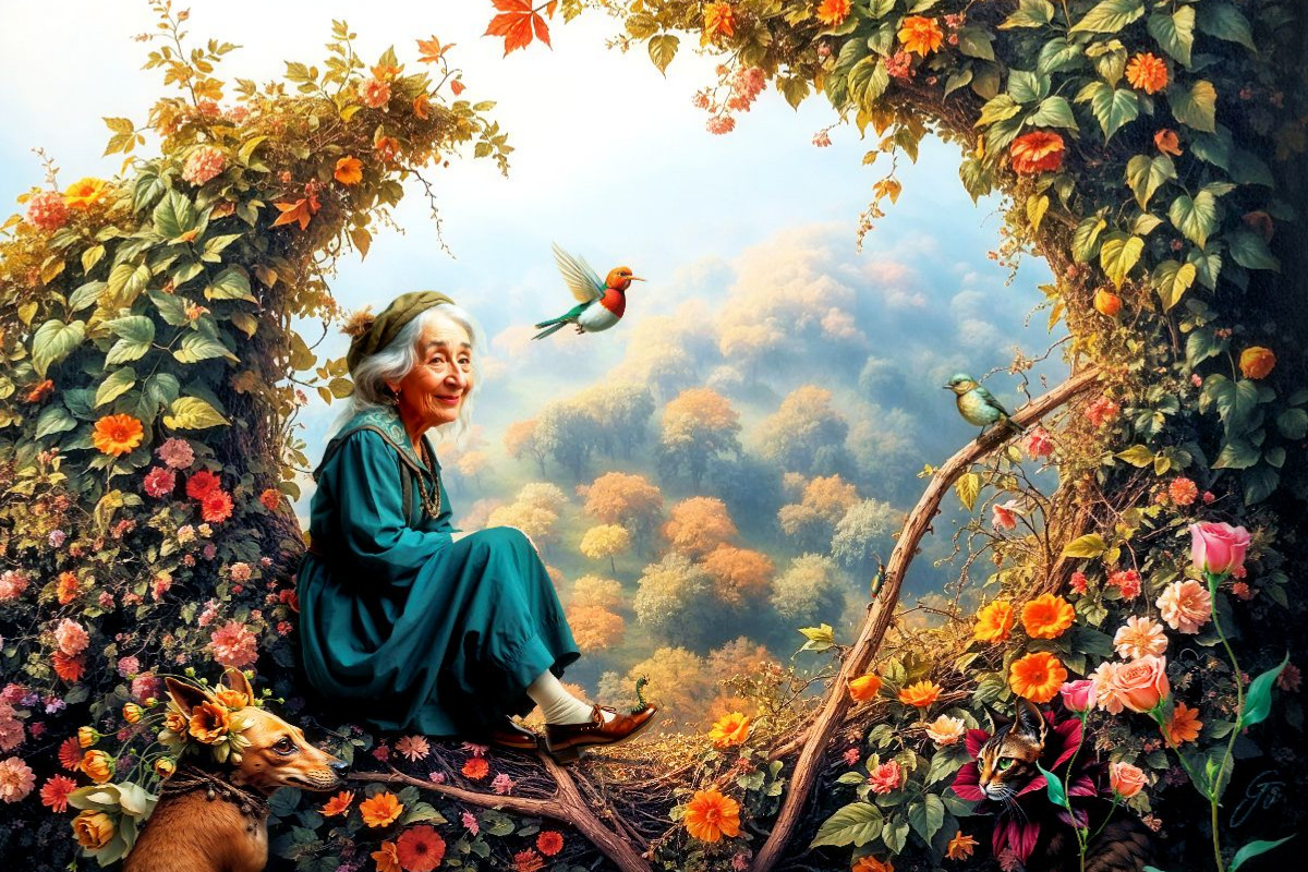 Das Fenster zum Herbst