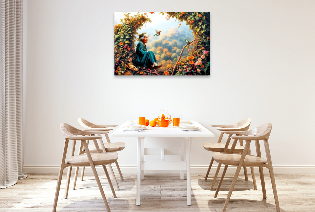 Das Fenster zum Herbst