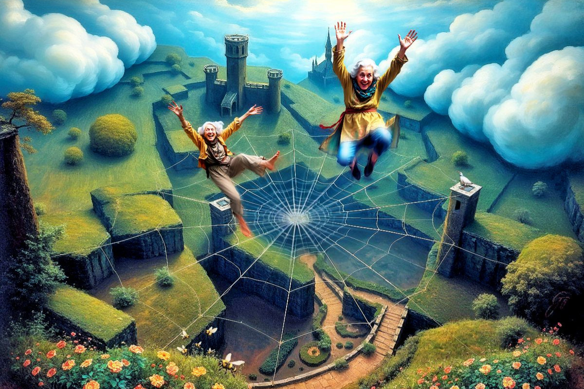 Große Sprünge machen