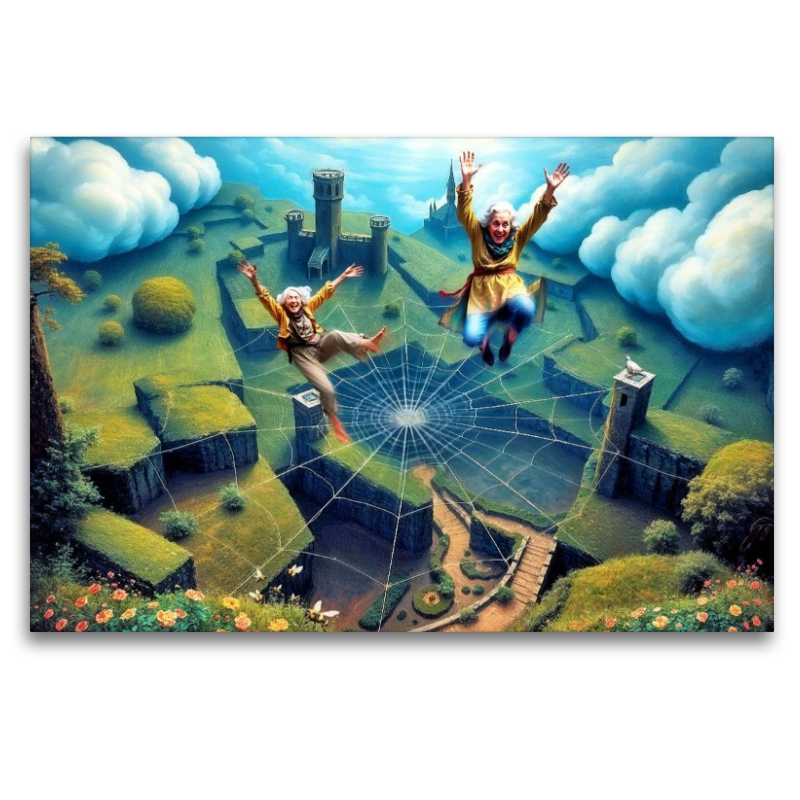 Große Sprünge machen