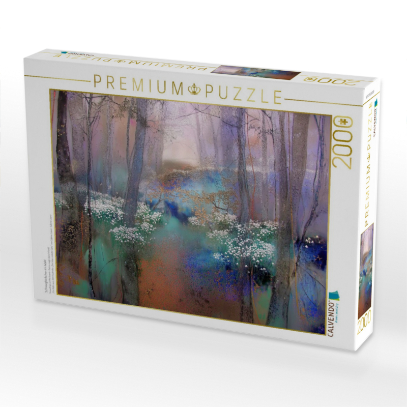 Schneeglöckchen im Wald