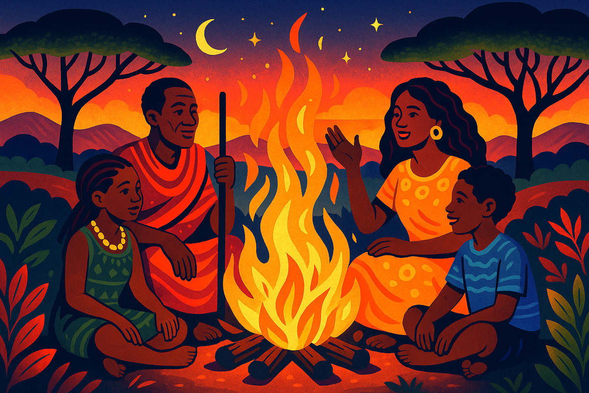 Erzähl mir von Afrika – unter Sternen, zwischen Herzen