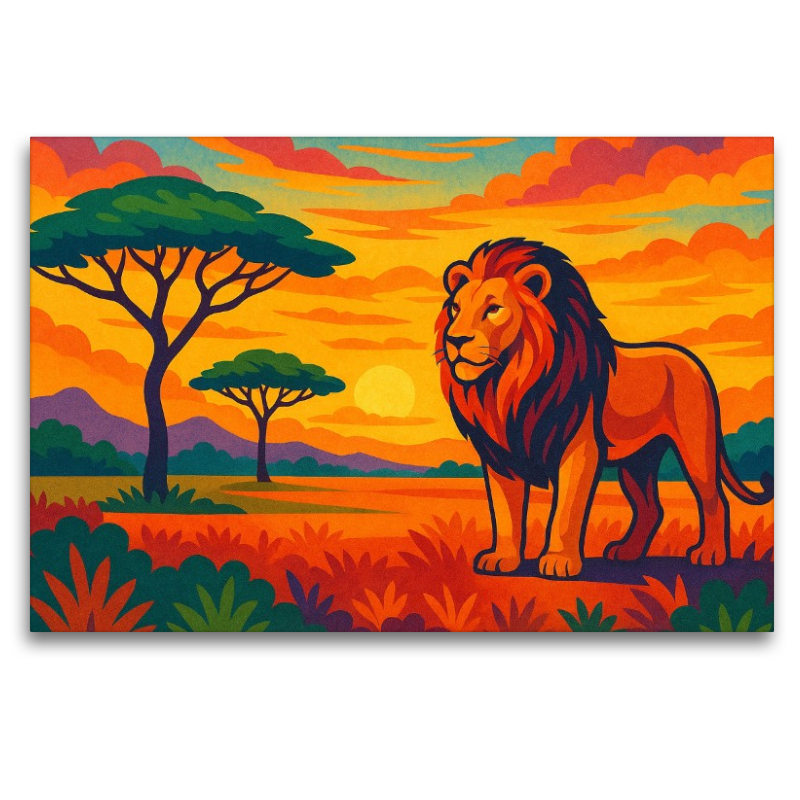 Mut im Herzen, Feuer im Blick – der Hüter der Steppe