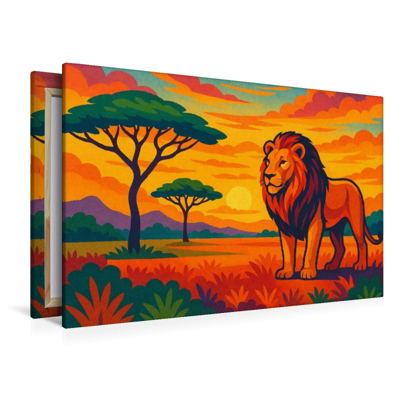 Mut im Herzen, Feuer im Blick – der Hüter der Steppe