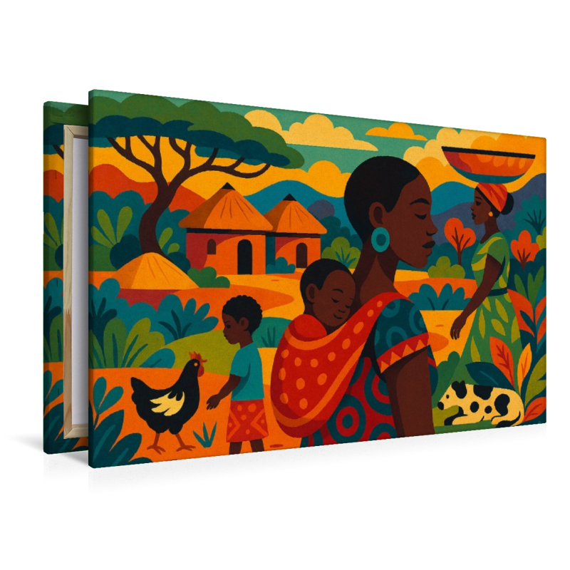 Ein Morgen in Mama Afrikas Armen