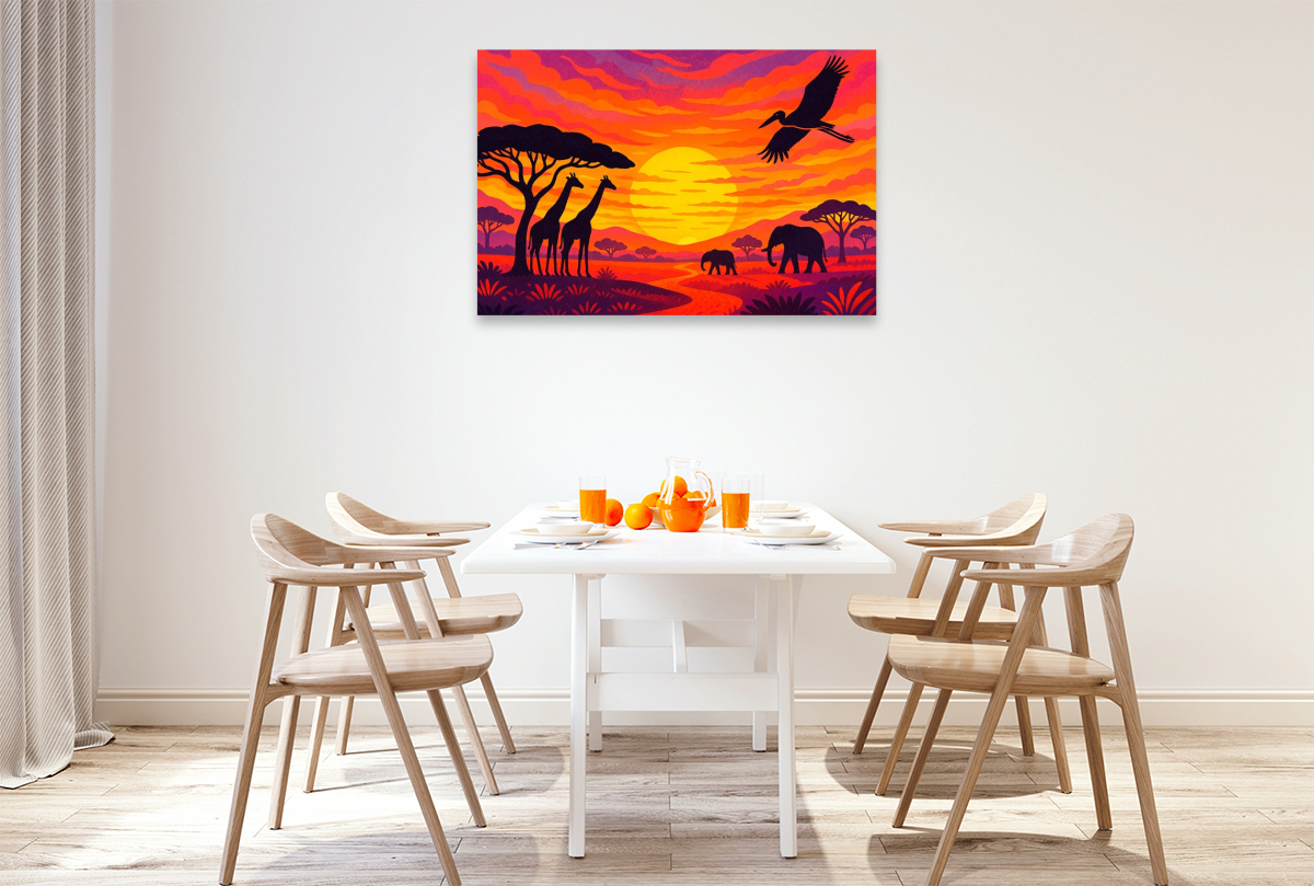 Wenn die Savanne schweigt, erzählt das Licht vom Leben