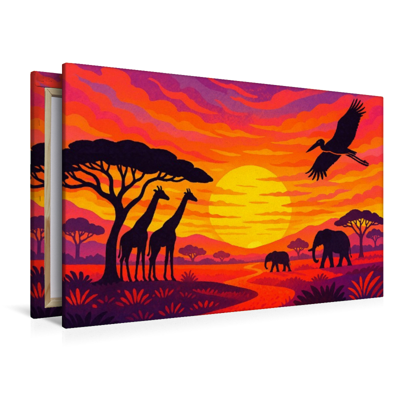 Wenn die Savanne schweigt, erzählt das Licht vom Leben