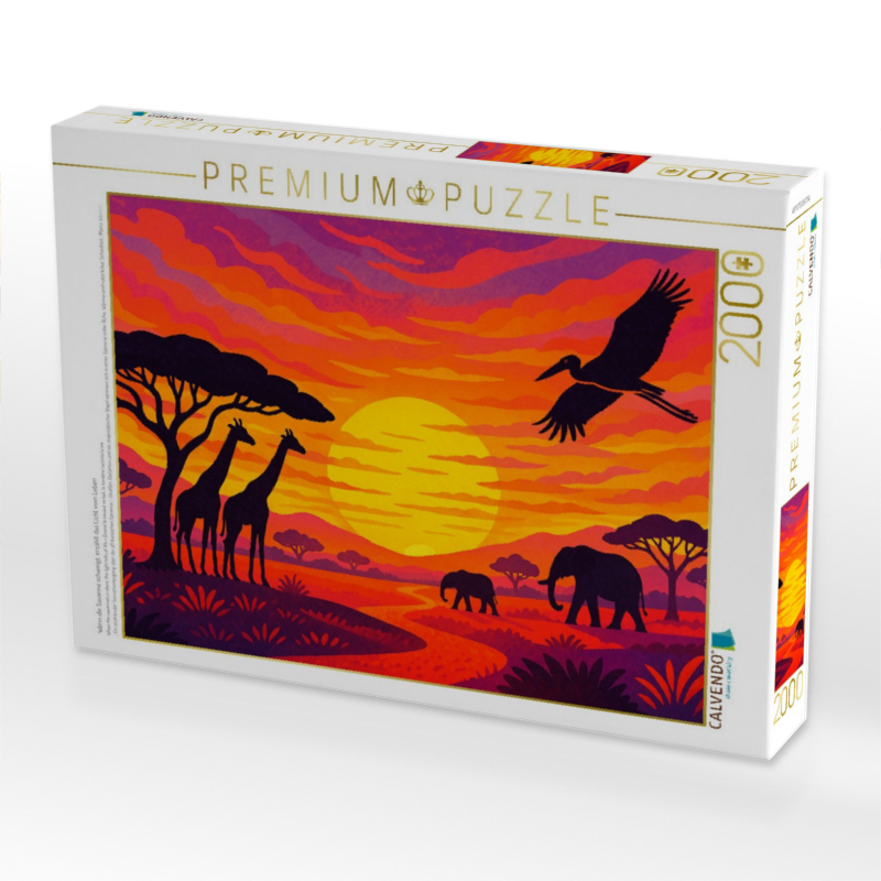 Wenn die Savanne schweigt, erzählt das Licht vom Leben