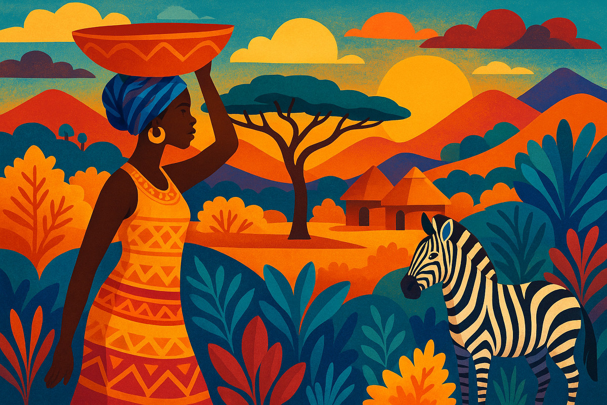 Wo Zebras staunen und Berge singen