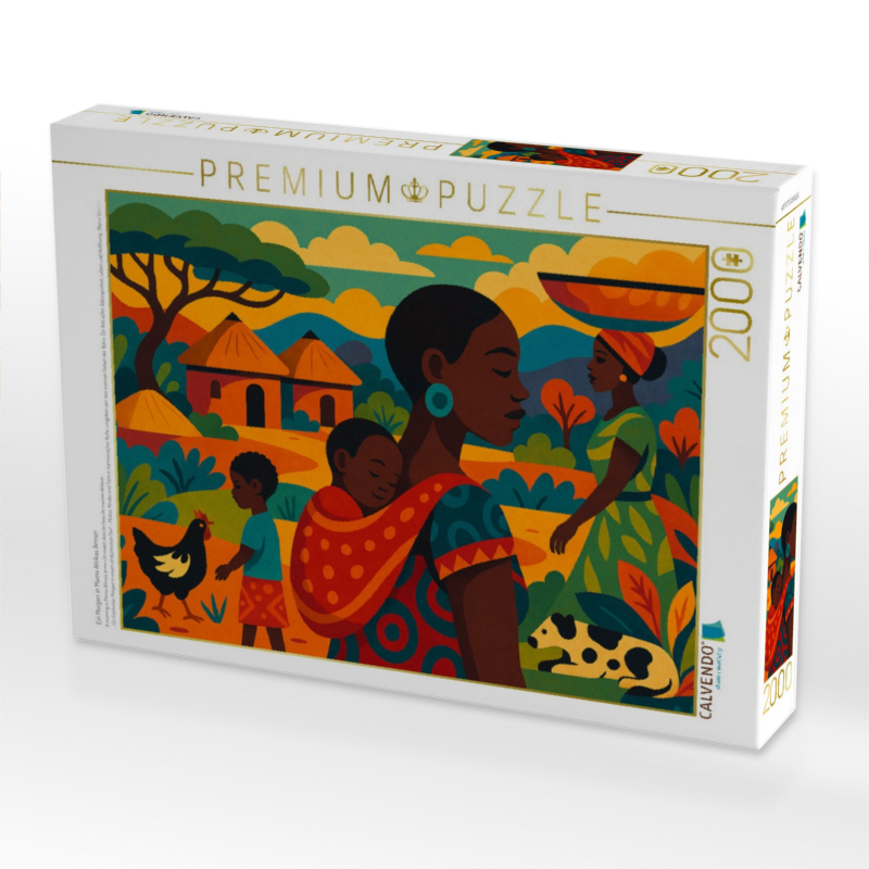 Ein Morgen in Mama Afrikas Armen