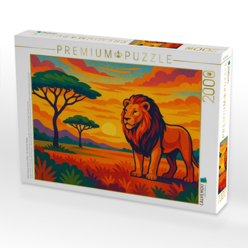 Mut im Herzen, Feuer im Blick – der Hüter der Steppe