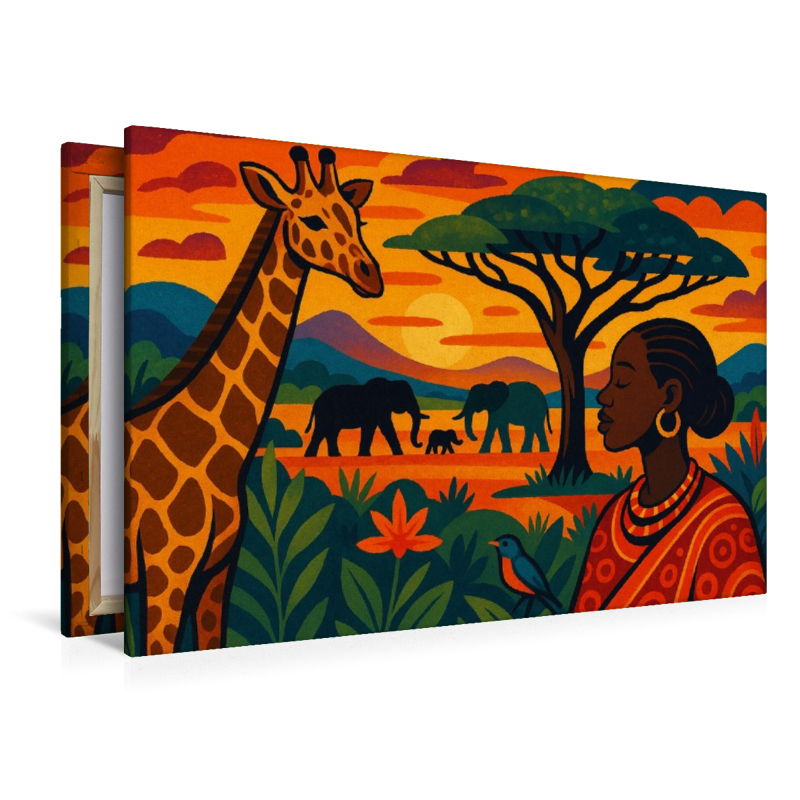 Wo Giraffen wandern und Träume blühen