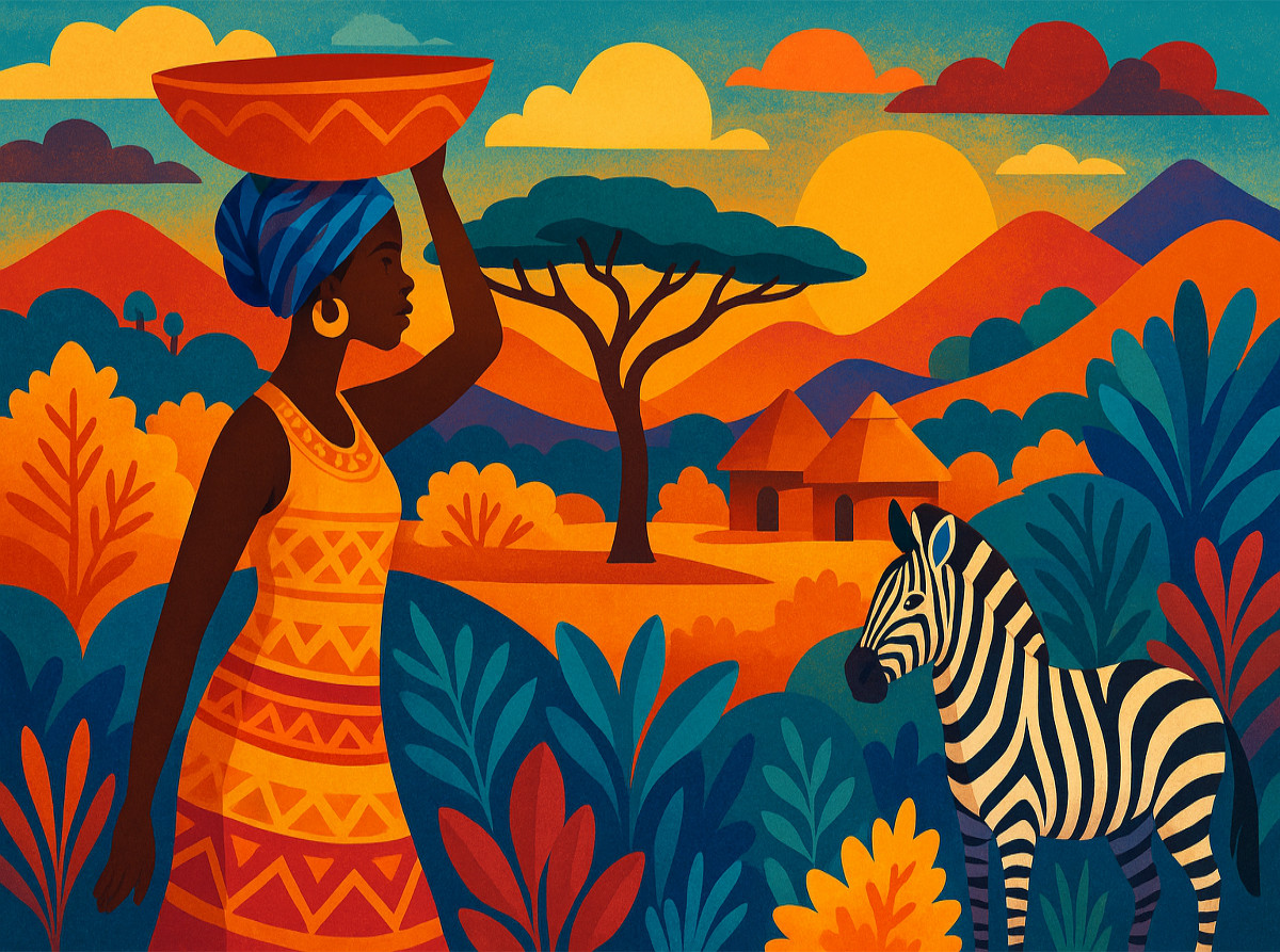 Wo Zebras staunen und Berge singen