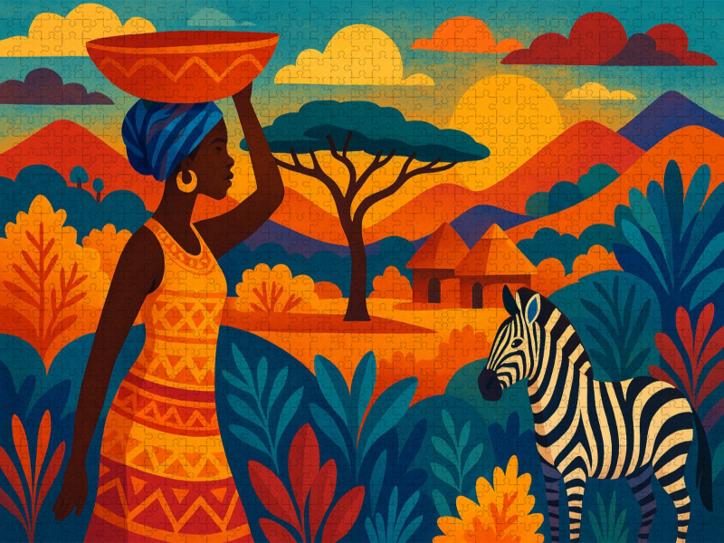 Wo Zebras staunen und Berge singen