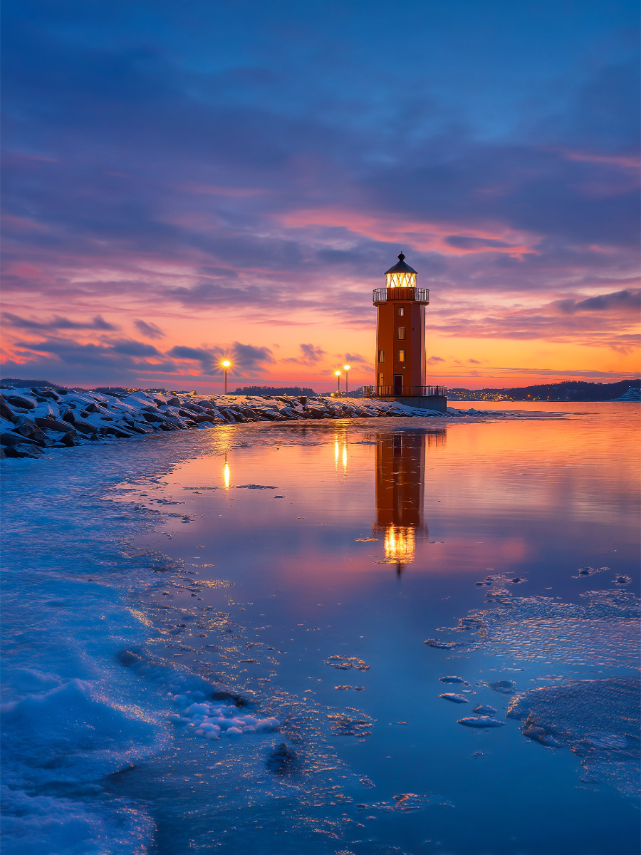 Ein Motiv aus dem Kalender Leuchtturm-Fan
