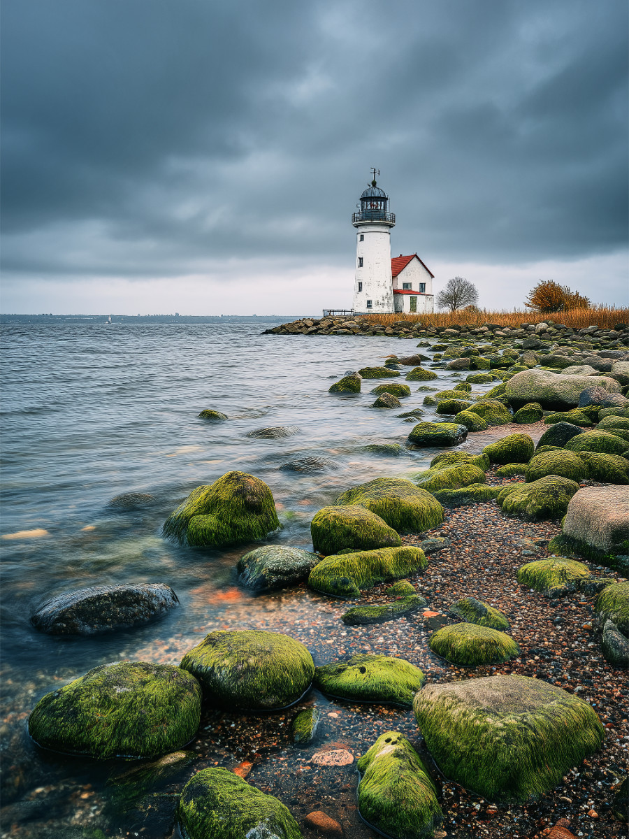 Am Rande der Küste erwacht das Licht, still und kraftvoll