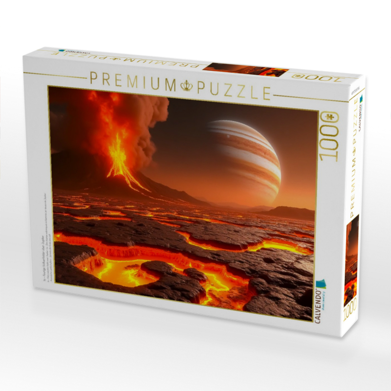 Io – Feurige Vulkanfelder über Jupiter