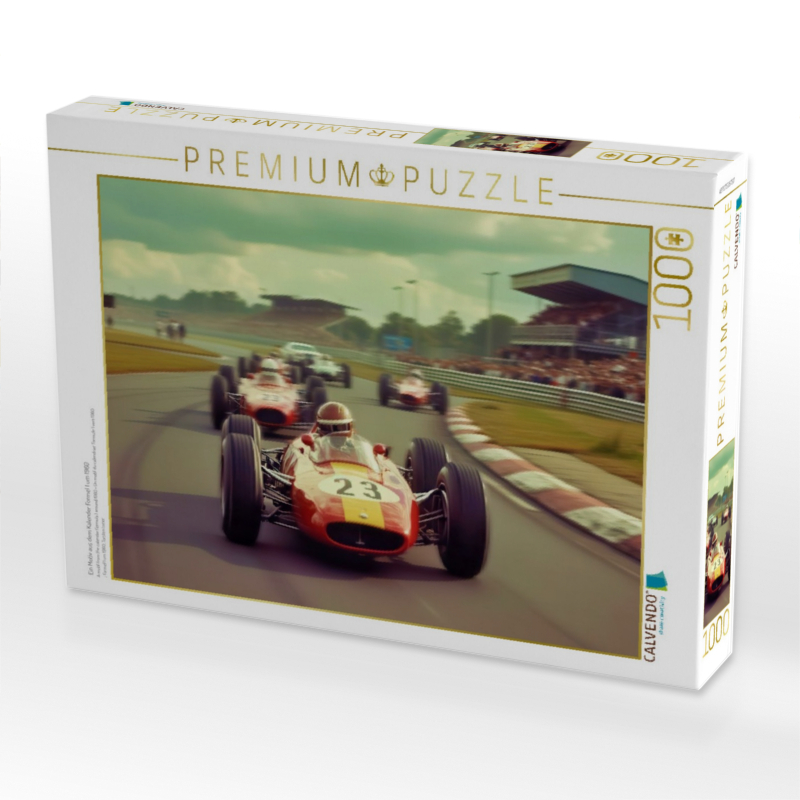 Ein Motiv aus dem Kalender Formel 1 um 1960