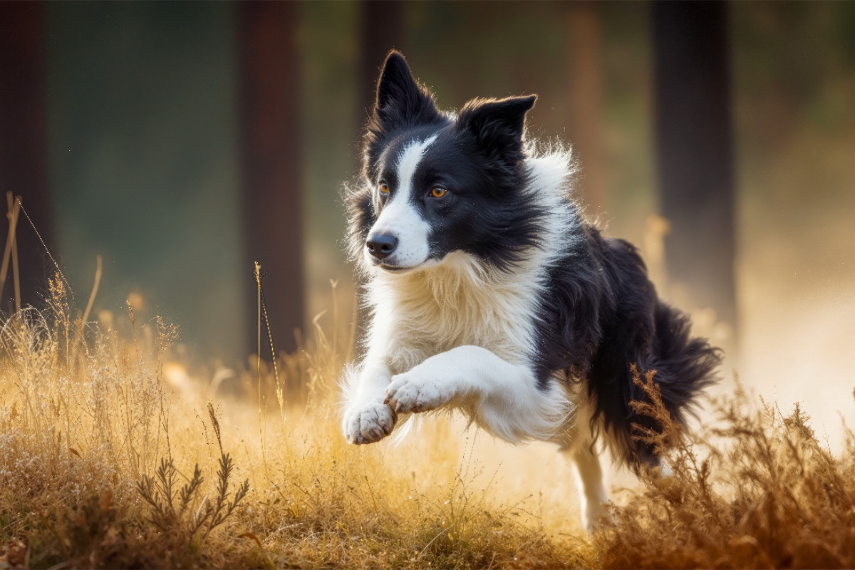 Ein schneller Sprint