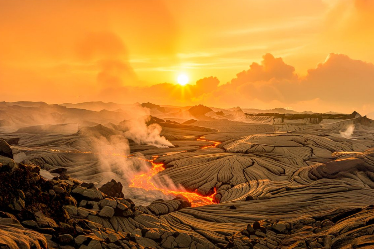 Venus – Glühende Ebenen im Schwefeldunst