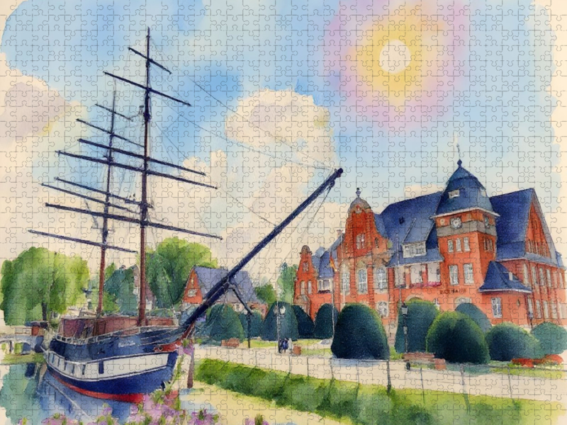 Friederike und Rathaus Papenburg