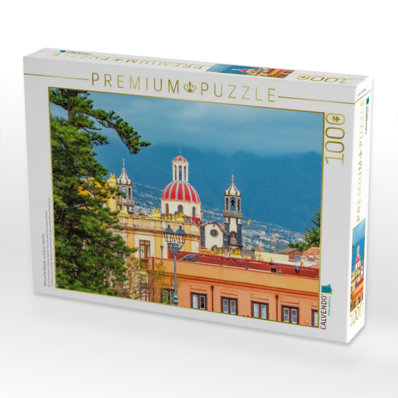 Blick auf die Altstadt,  La Orotova, Teneriffa