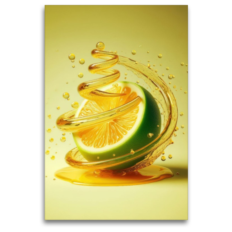 Eine Zitrone lässt einem das Wasser im Munde volllaufen