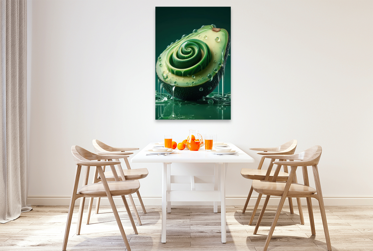 Mit einer Avocado voller Geschmack frisch in den  Tag