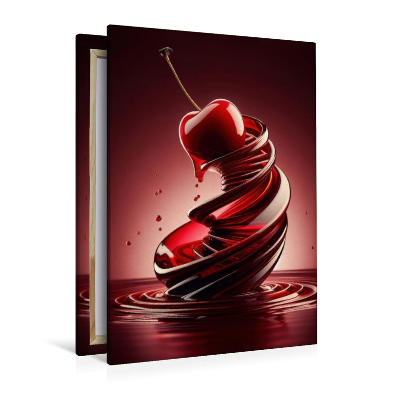 Eine saftig süße Kirsche voller Verlockung