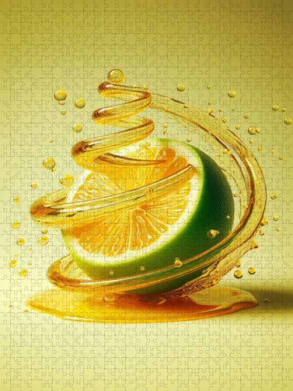 Eine Zitrone lässt einem das Wasser im Munde volllaufen