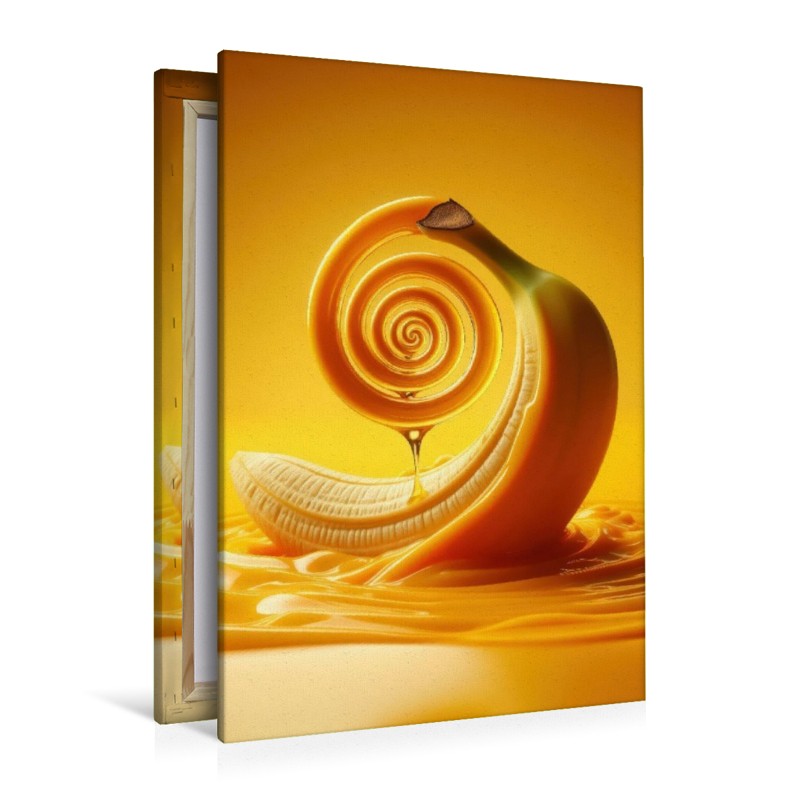 Eine Banane voller Vitamine