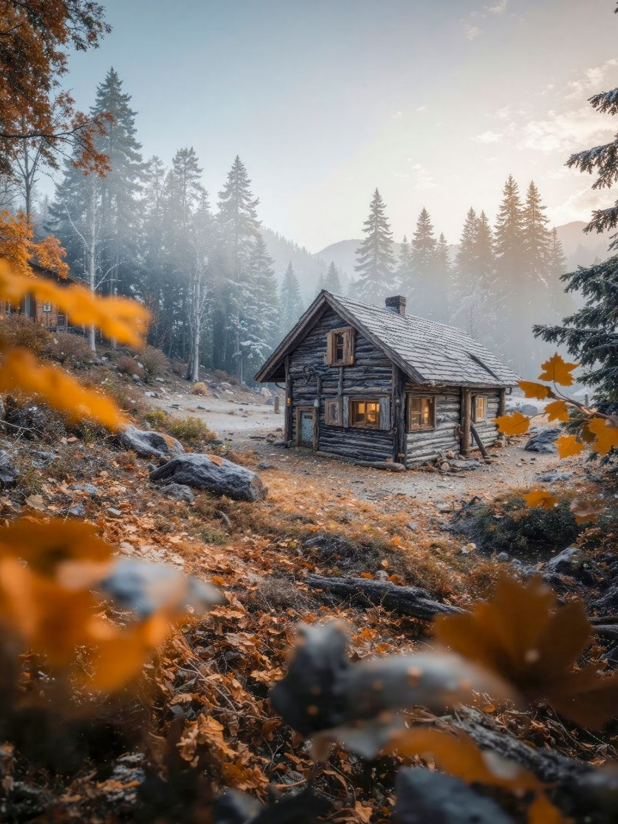 Eine Wanderhütte - wer wird sie finden?