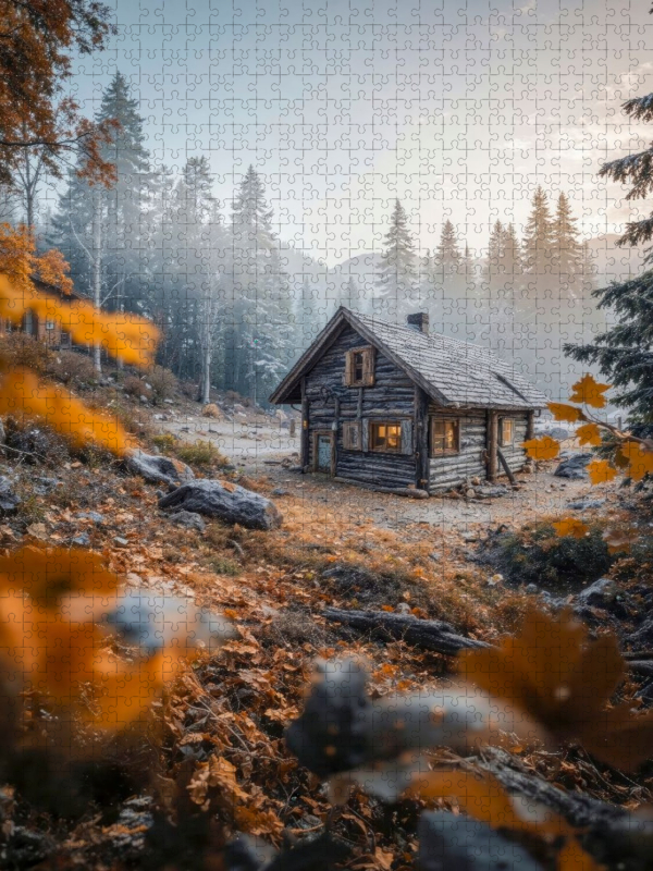 Eine Wanderhütte - wer wird sie finden?