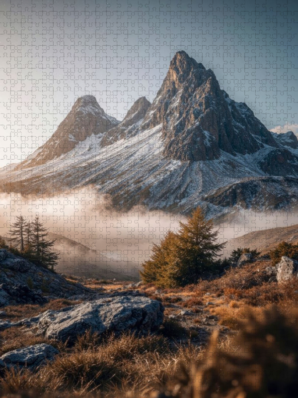 Wenn Nebel durch das Tal zieht