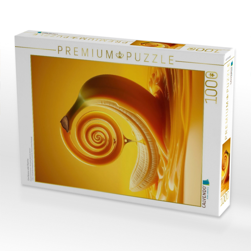 Eine Banane voller Vitamine