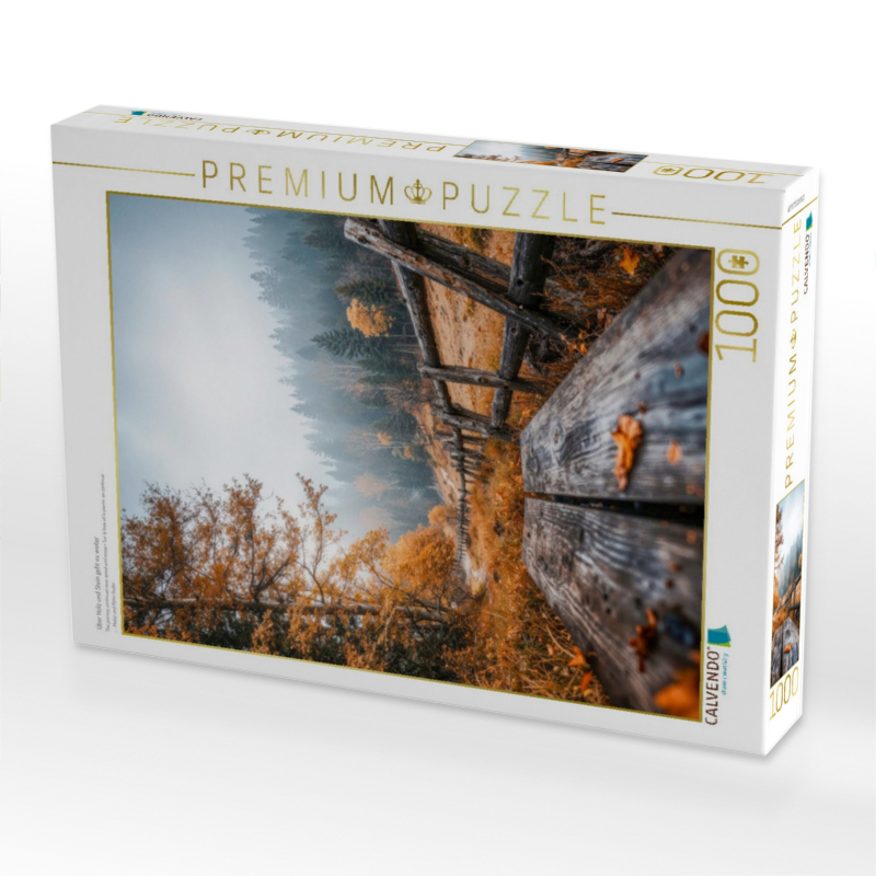 Über Holz und Stein geht es weiter