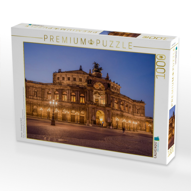 Dresden - Semperoper bei Nacht