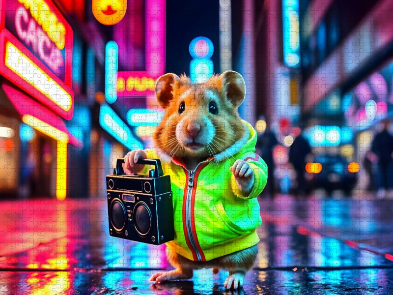 Hamster on the Beat