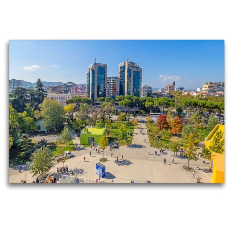 Schöner Ausblick von der Pyramide