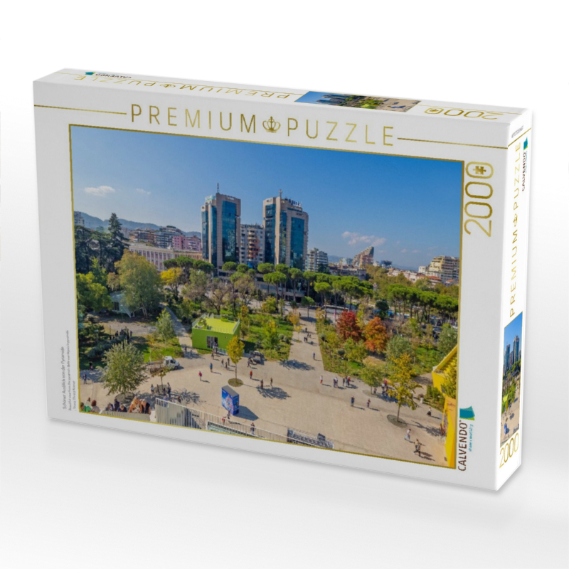 Schöner Ausblick von der Pyramide