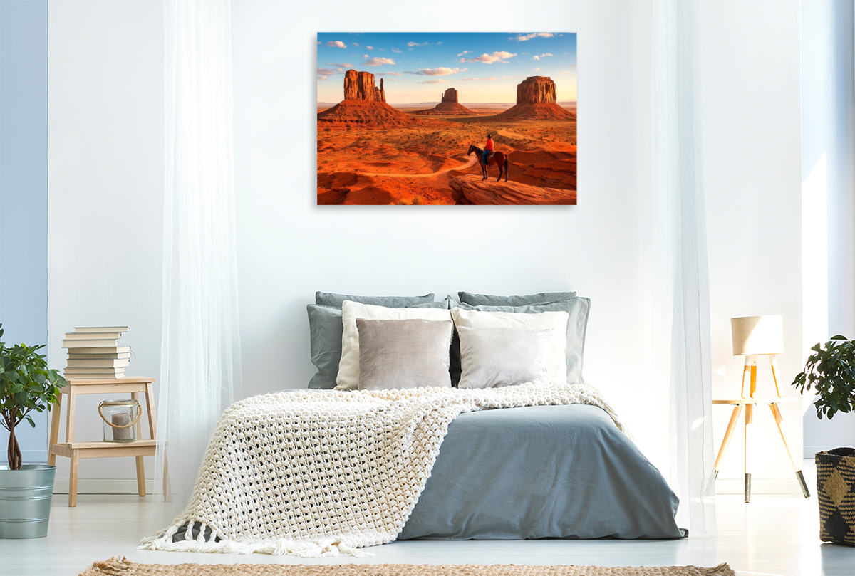 Monument Valley – Im Land der roten Riesen. Ein Cowboyblick über die Weiten des Wilden Westens