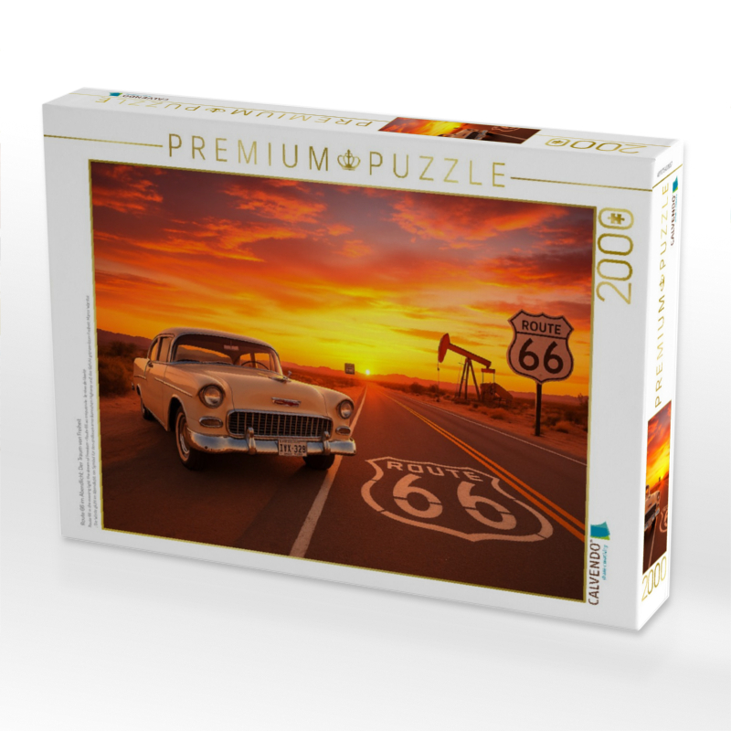 Route 66 im Abendlicht: Der Traum von Freiheit