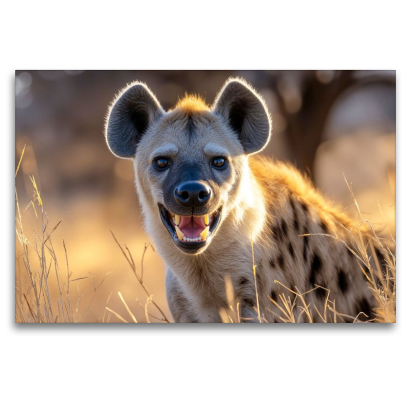 Angsteinflössendes Zähnefletschen