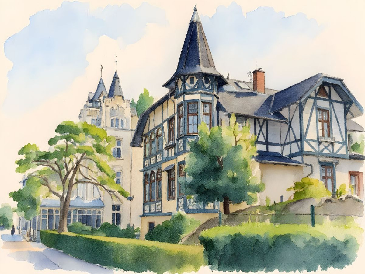 Zauberhafte Fachwerkvilla