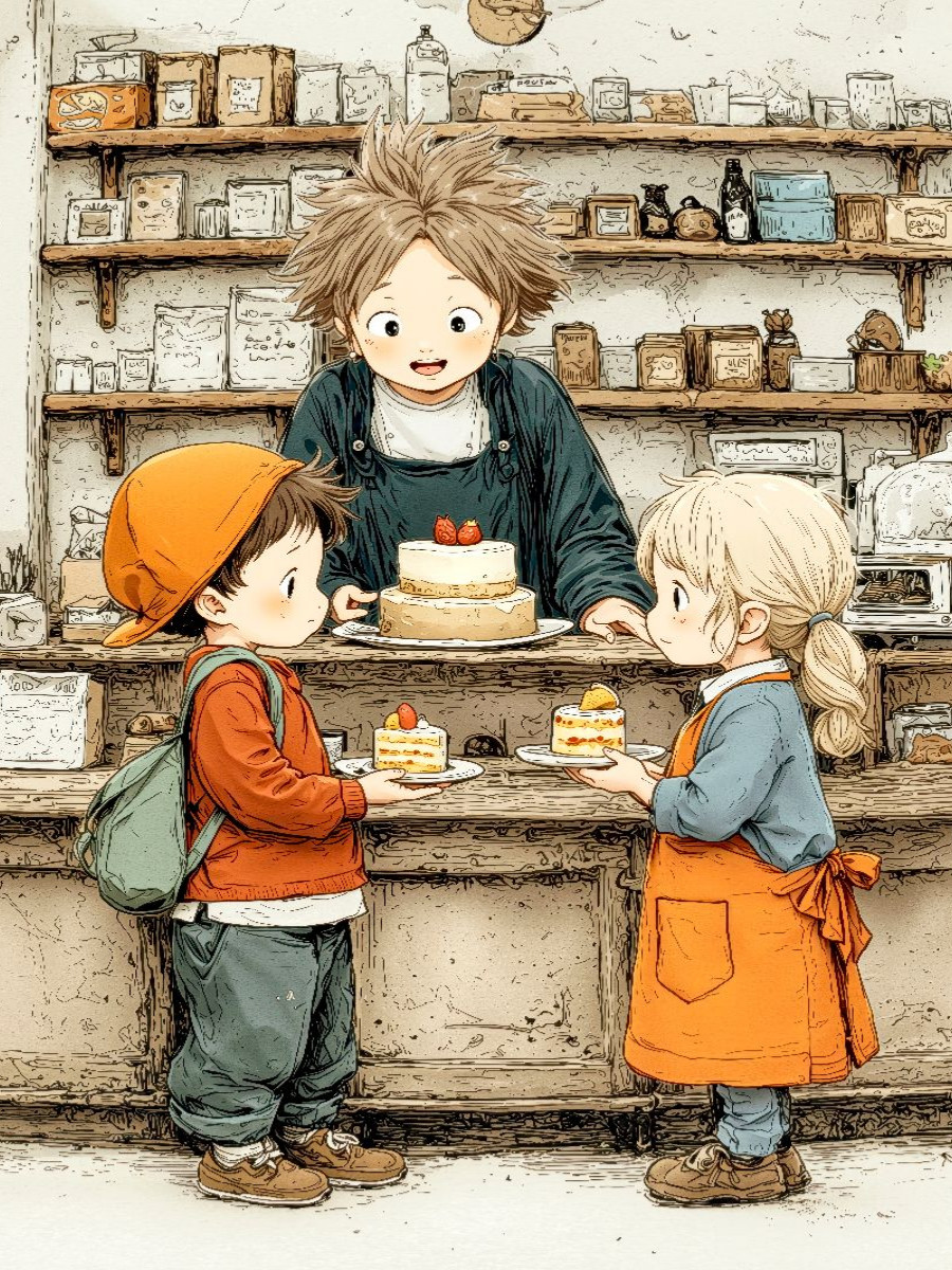 Zwei kleine Naschkatzen