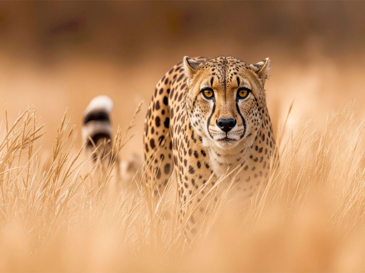 Ein Schleichgang durch das hohe Grasland