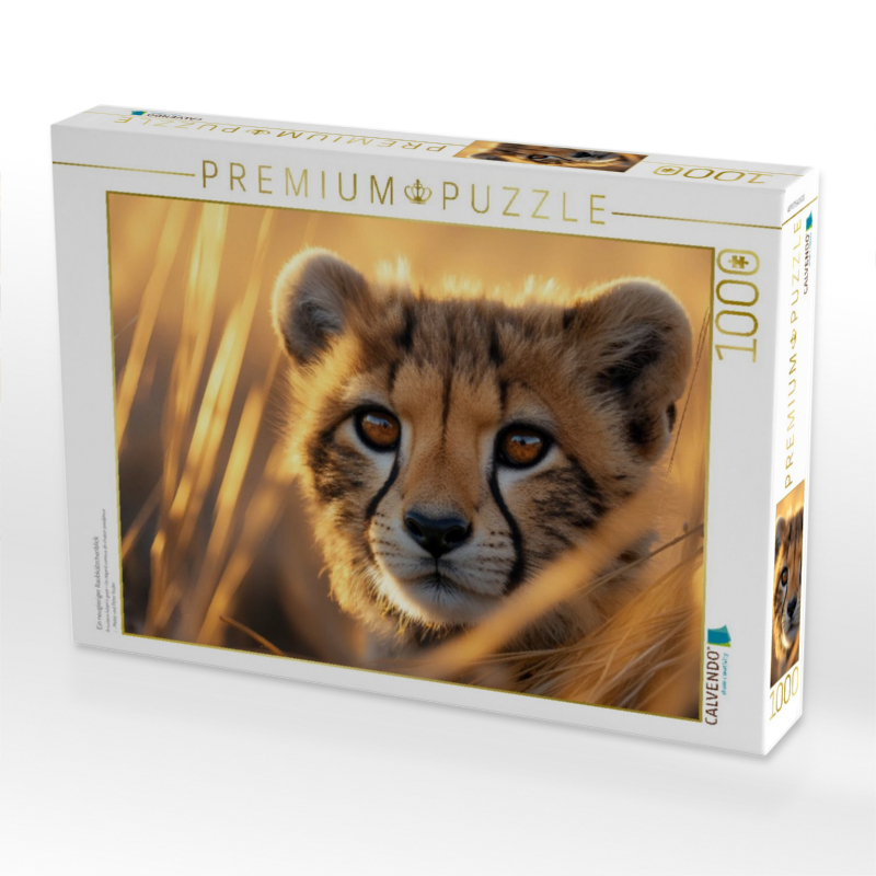 Ein neugieriger Raubkätzchenblick