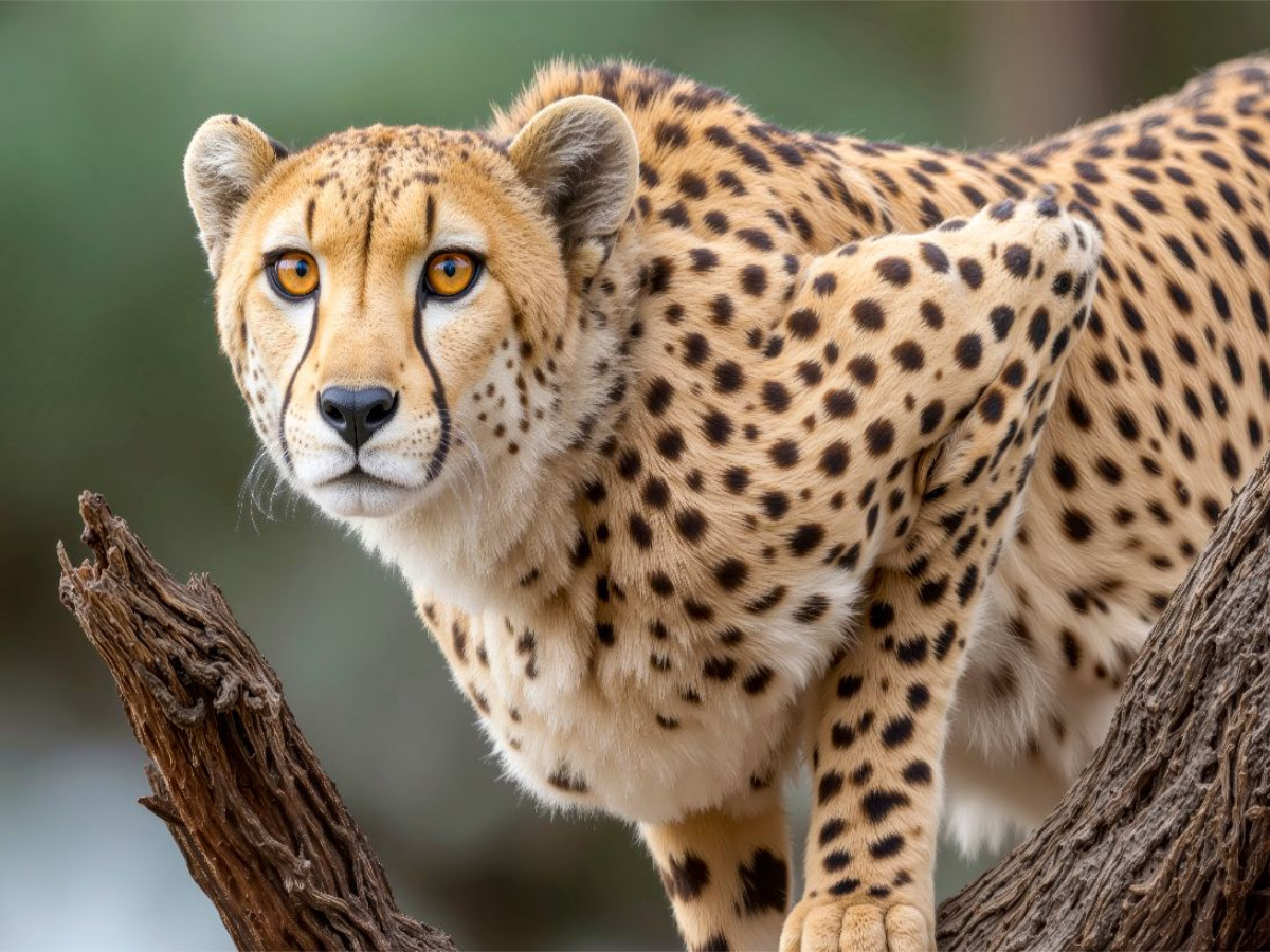 Alle Muskeln sind gespannt für den nächsten Sprung