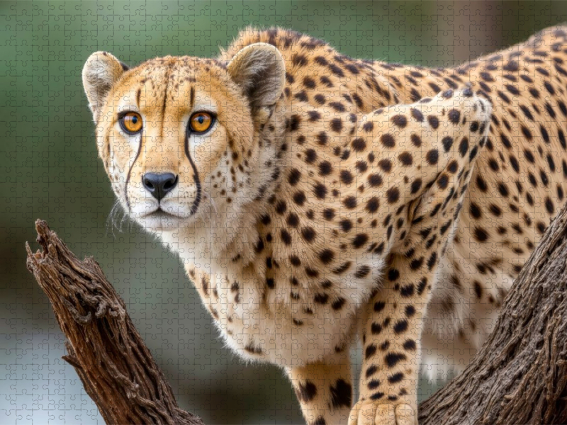 Alle Muskeln sind gespannt für den nächsten Sprung